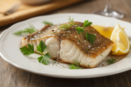 grouper filet cooked