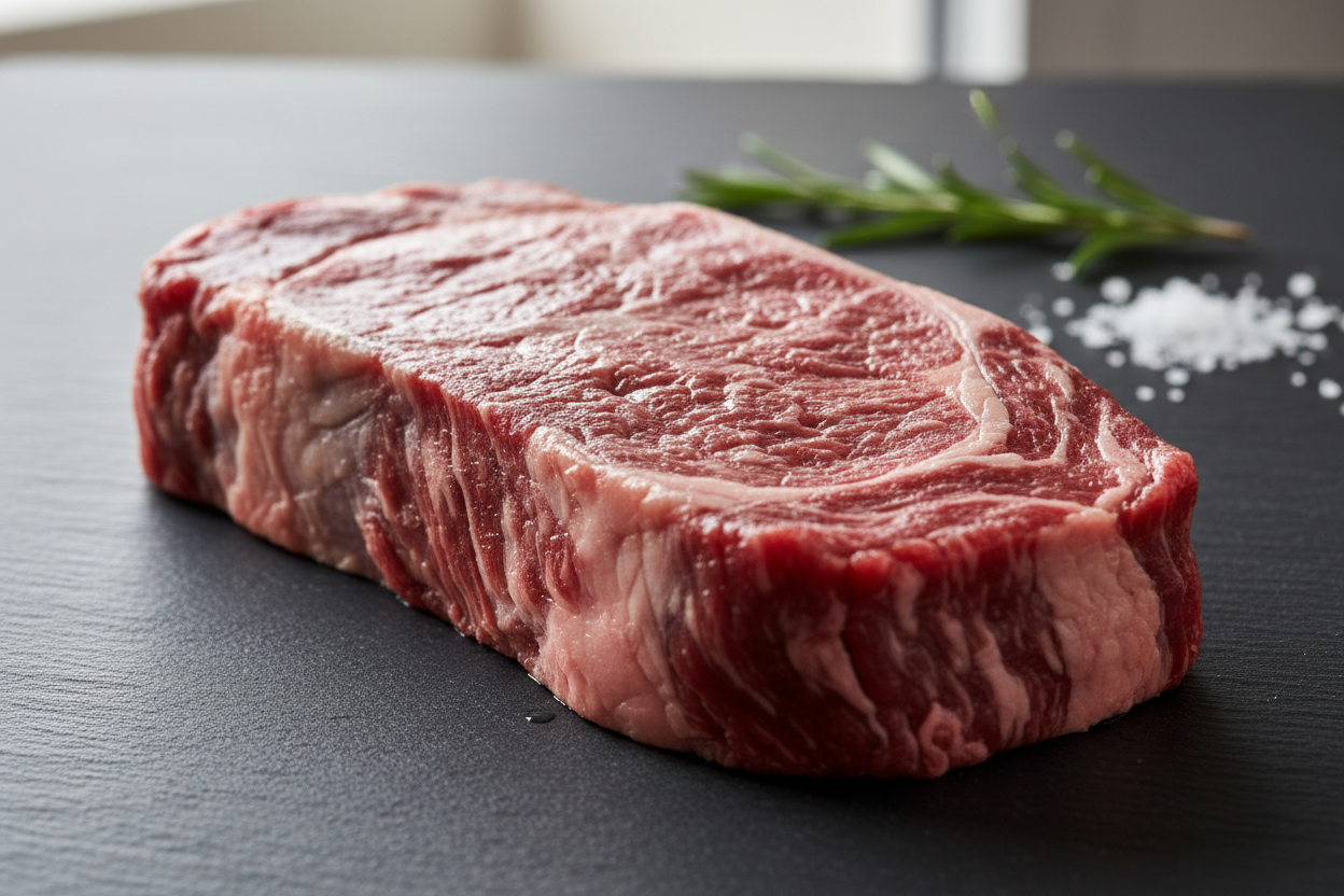 thick strip steak
